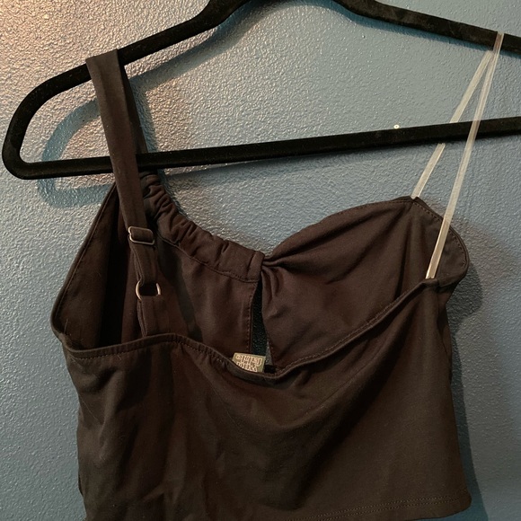 Wild Fable Crop Top one shoulder - Picture 2 of 3